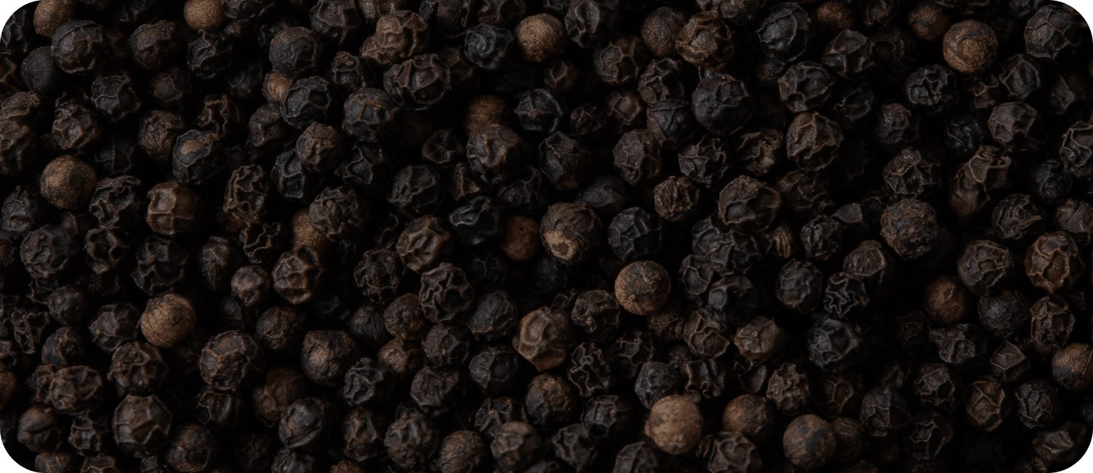 Grains de poivre noir Sarawak